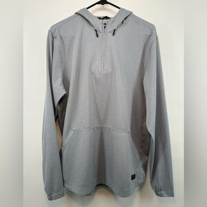 Travis Mathew Light Gray Zip-Up Hoodie